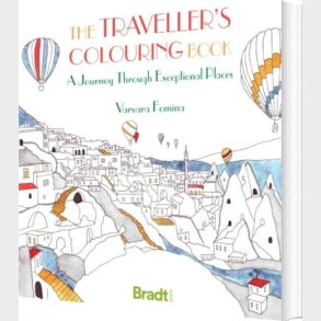 Bradt - Traveller's Colouring Book: A Journey Through Exceptional Places - Varvara Famina - English Book