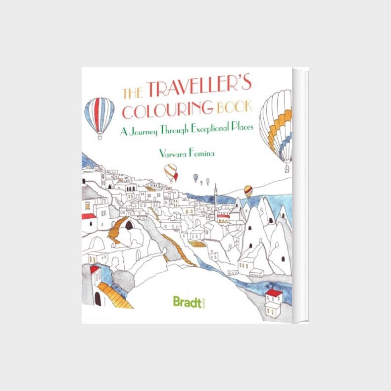 Bradt - Traveller's Colouring Book: A Journey Through Exceptional Places - Varvara Famina - English Book