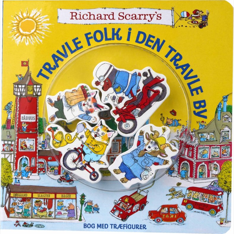 Travle Folk I Den Travle By - Richard Scarry - Bog
