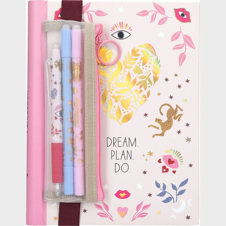 Trend - Penfection Notesbog - Metallic Gold - Compact