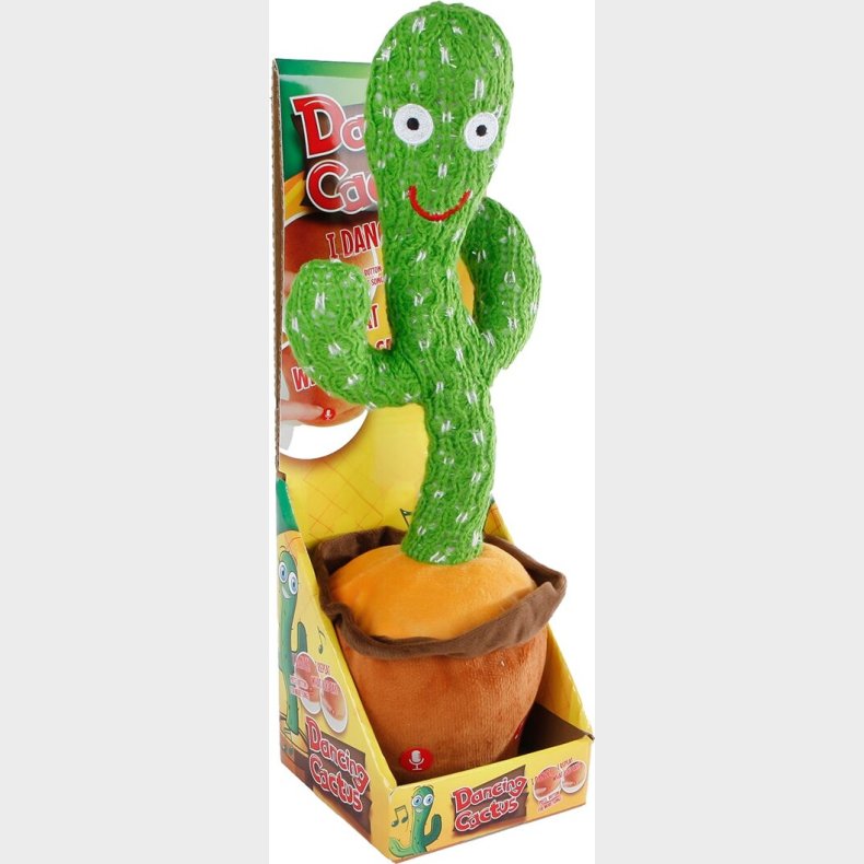 Trend Toys - Dansende Kaktus Med Lys Og Lyd 34 Cm - (201025)