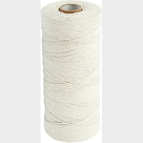 Trendgarn - L 700 M - Ekstra Tynd Kvalitet 12/6 - Lys Natur - 250 G