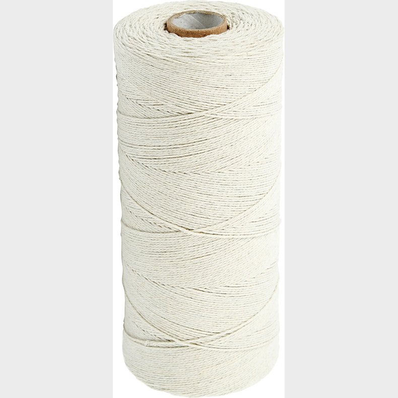 Trendgarn - L 700 M - Ekstra Tynd Kvalitet 12/6 - Lys Natur - 250 G