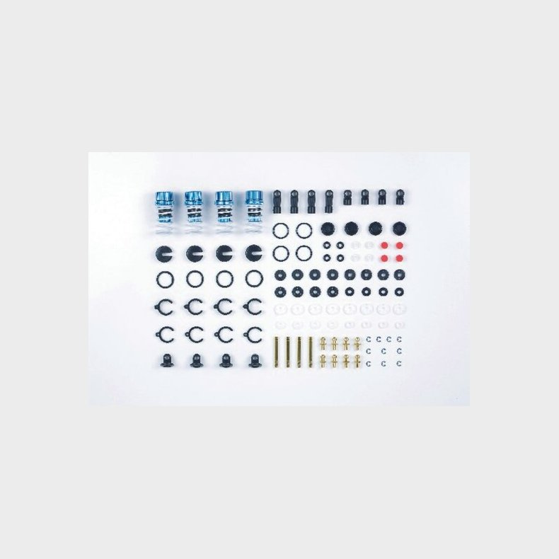 Trf Sp Damper Hard Blk. Coat 4stk - 42102 - Tamiya