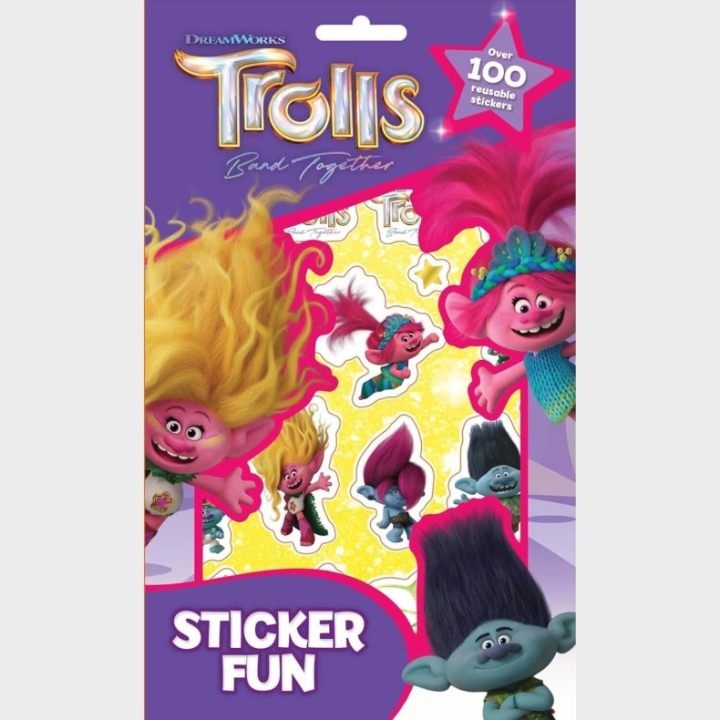Trolls 3 Sticker Fun - Alligator