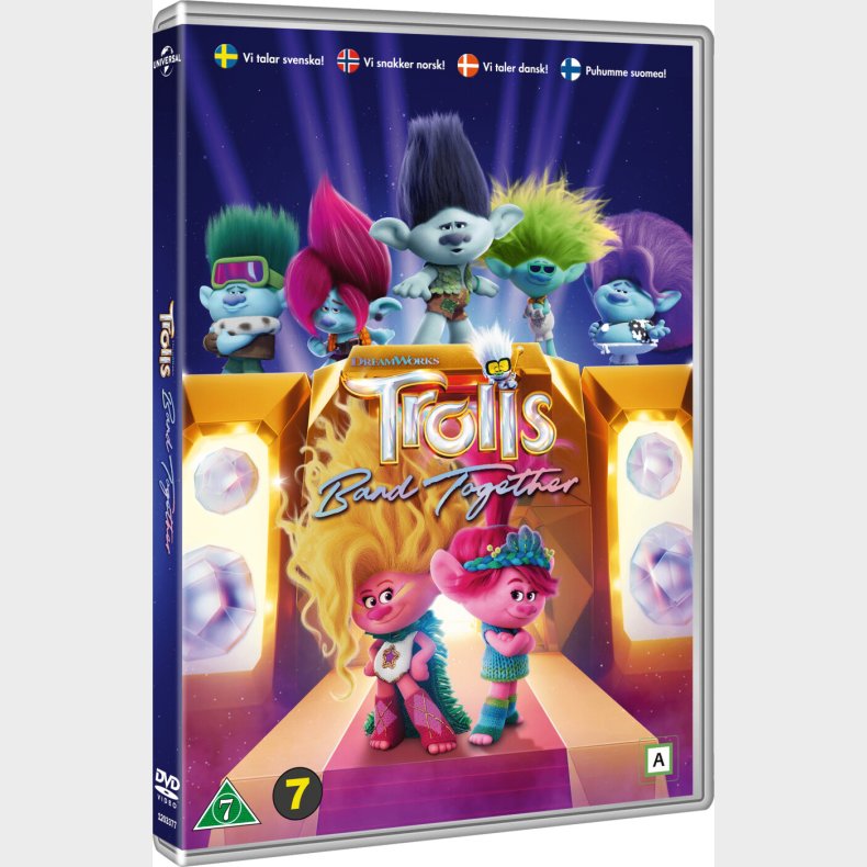 Trolls 3 - Band Together / Sammen Igen - DVD - Film