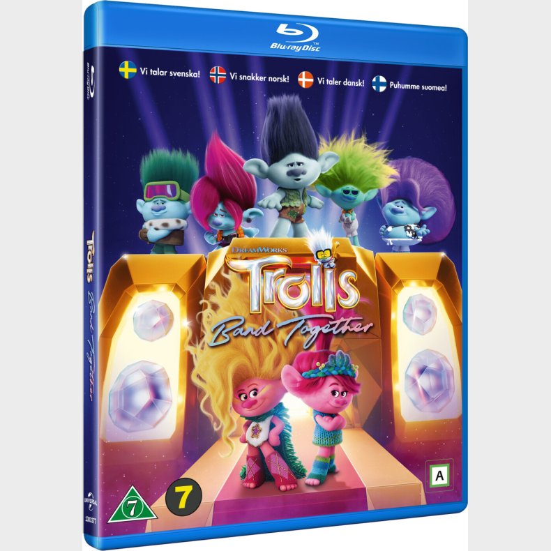 Trolls 3 - Band Together / Sammen Igen - Blu-Ray