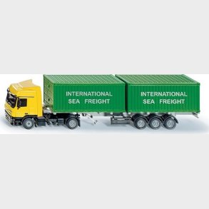 Siku - Lastbil Med Container - 1:50 - 3921