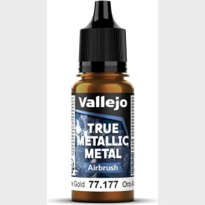 True Metallic Airbrush Arcane Gold 18ml - 77177 - Vallejo