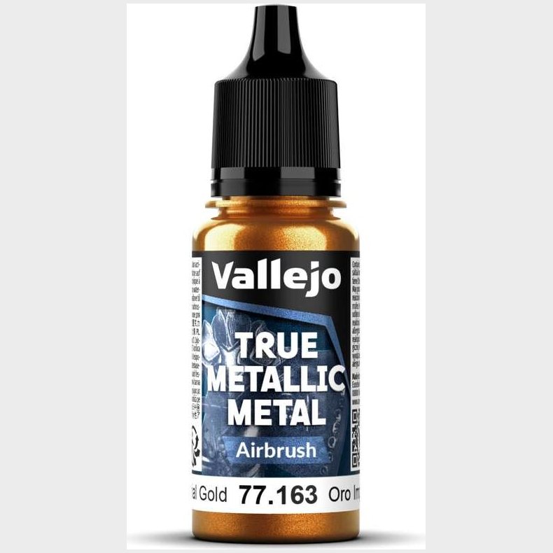 True Metallic Airbrush Imperial Gold 18ml - 77163 - Vallejo