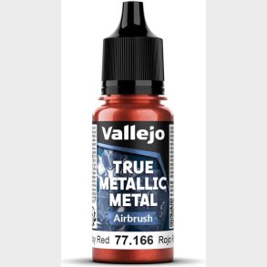 True Metallic Airbrush Ruby Red 18ml - 77166 - Vallejo