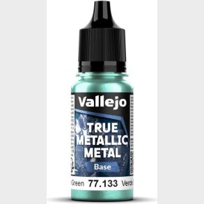 True Metallic Base Beetle Green 18ml - 77133 - Vallejo
