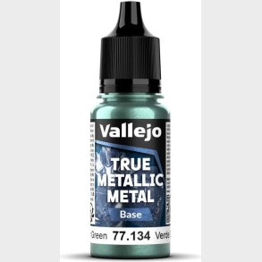 True Metallic Base Dusken Green 18ml - 77134 - Vallejo