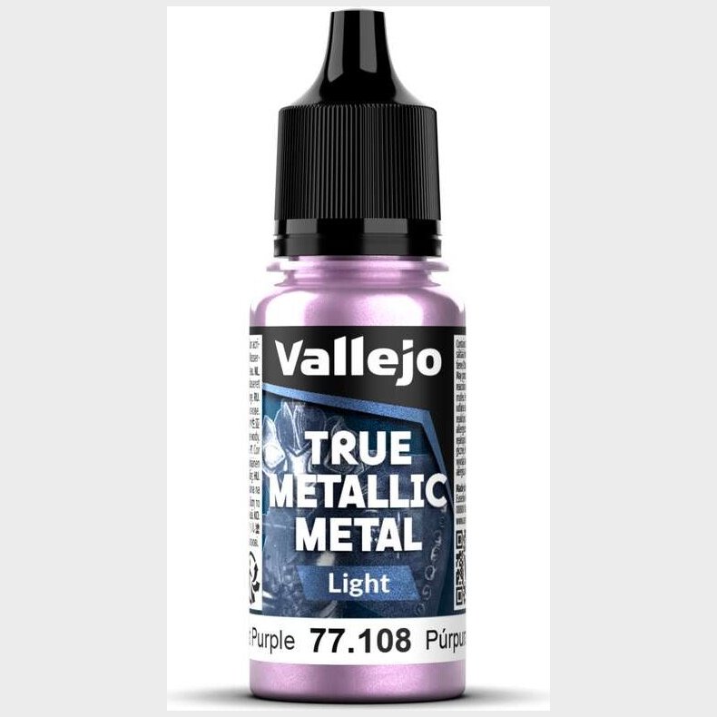 True Metallic Light Amethyst Purple 18ml - 77108 - Vallejo