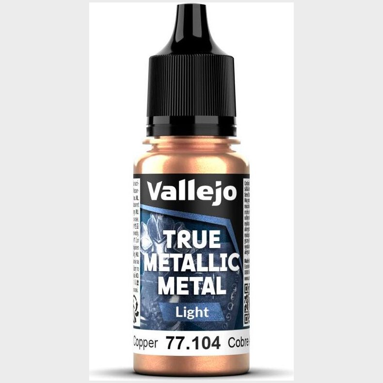 True Metallic Light Ancient Copper 18ml - 77104 - Vallejo