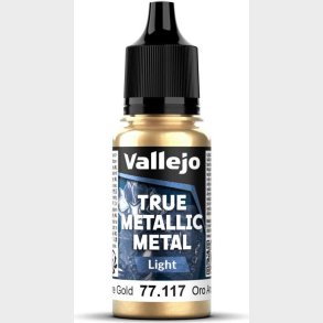 True Metallic Light Arcane Gold 18ml - 77117 - Vallejo