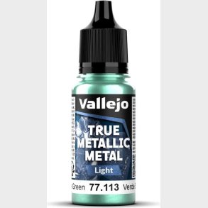 True Metallic Light Beetle Green 18ml - 77113 - Vallejo