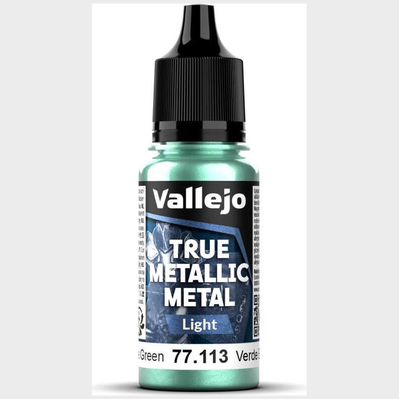 True Metallic Light Beetle Green 18ml - 77113 - Vallejo