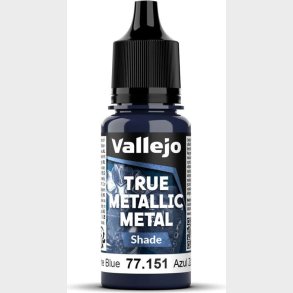 True Metallic Shade Sapphire Blue 18ml - 77151 - Vallejo