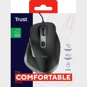 Trust - Mus - Fyda - Sort