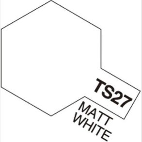Tamiya Spraymaling - Ts-27 Matt White Flat - 85027