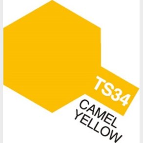 Tamiya Spraymaling - Ts-34 Camel Yellow Gloss - 85034