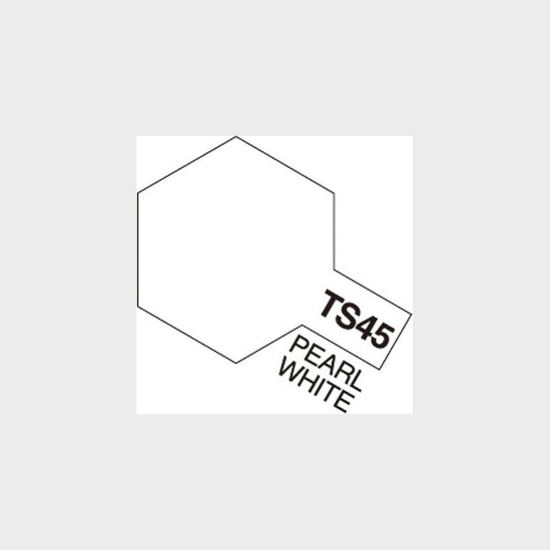 Tamiya Spraymaling - Ts-45 Pearl White Gloss - 85045