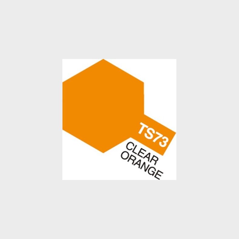 Tamiya Spraymaling - Ts-73 Clear Orange Gloss - 85073