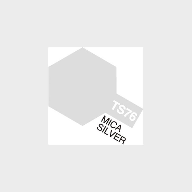 Tamiya Spraymaling - Ts-76 Mica Silver Gloss - 85076