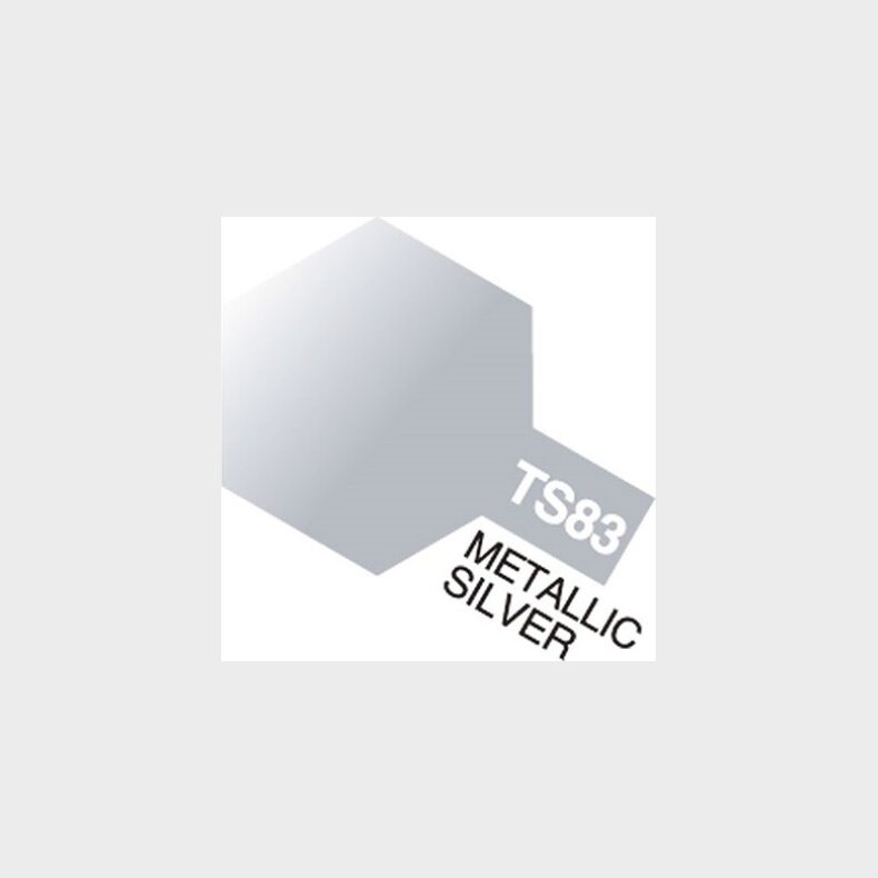 Tamiya Spraymaling - Ts-83 Metallic Silver Gloss - 85083