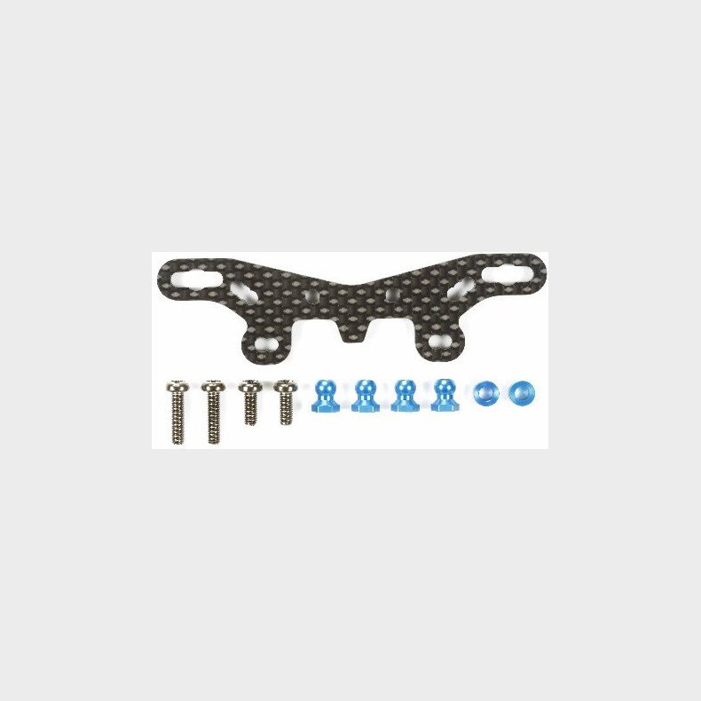 Tt-02-s Carbon Damper Stay F - 54632 - Tamiya
