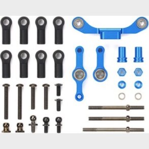 Tt-02 Type-s Aluminum Steering Set (long Tie-rod) - 54965 - Tamiya
