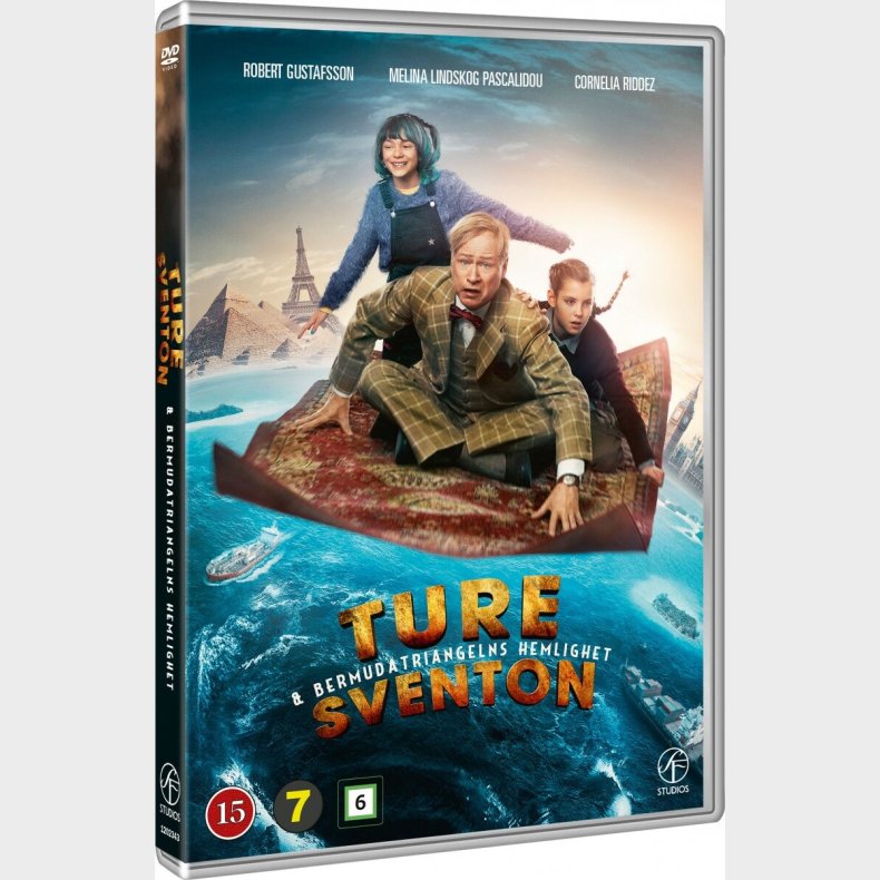 Ture Sventon Och Bermudatriangelns Hemlighet - DVD - Tv-serie