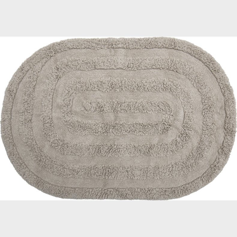 Bloomingville - Turi Tppe - Natur - Bomuld - Ovalt - 140x200 Cm