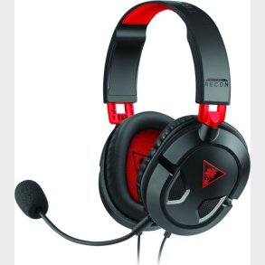 Turtle Beach Ear Force Recon 50 Gaming Headset - Sort Og Rd
