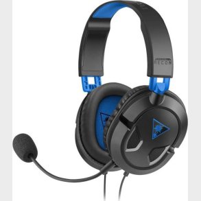 Turtle Beach Ear Force Recon 50p Gaming Headset - Sort Og Bl�