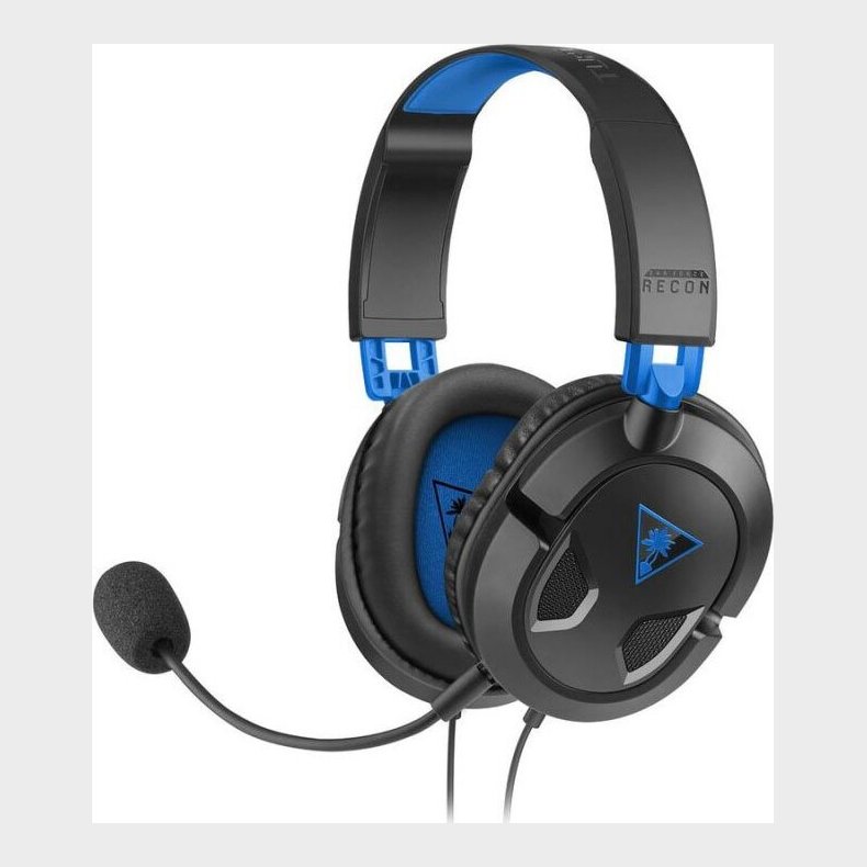 Turtle Beach Ear Force Recon 50p Gaming Headset - Sort Og Bl�