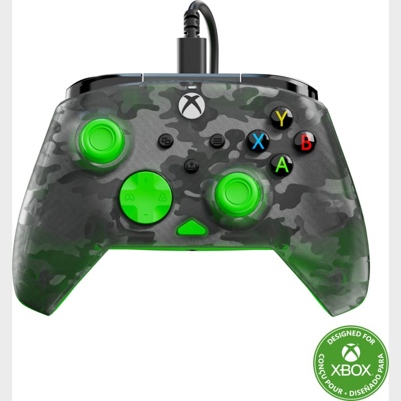 Turtle Beach Rematch Core - Ghost Black Camo/green