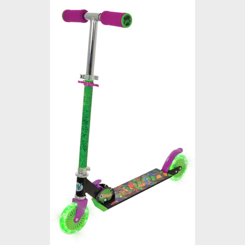 Ninja Turtles Foldbart Lbehjul med Lysende Hjul