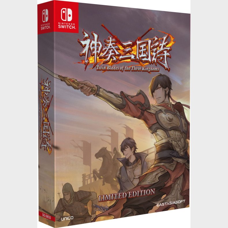 Twin Blades Of The Three Kingdoms (limited Edition) (import) - Nintendo Switch