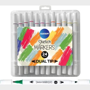 Twin Markers 24 Stk Etui - Centrum