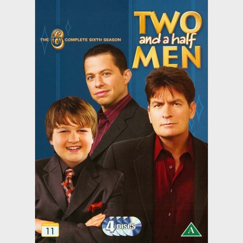 Two And A Half Men - Sson 6 - DVD - Tv-serie