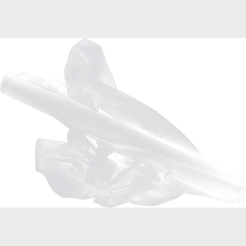 Tyl P� Rulle - B 50 Cm - Hvid - 5 M