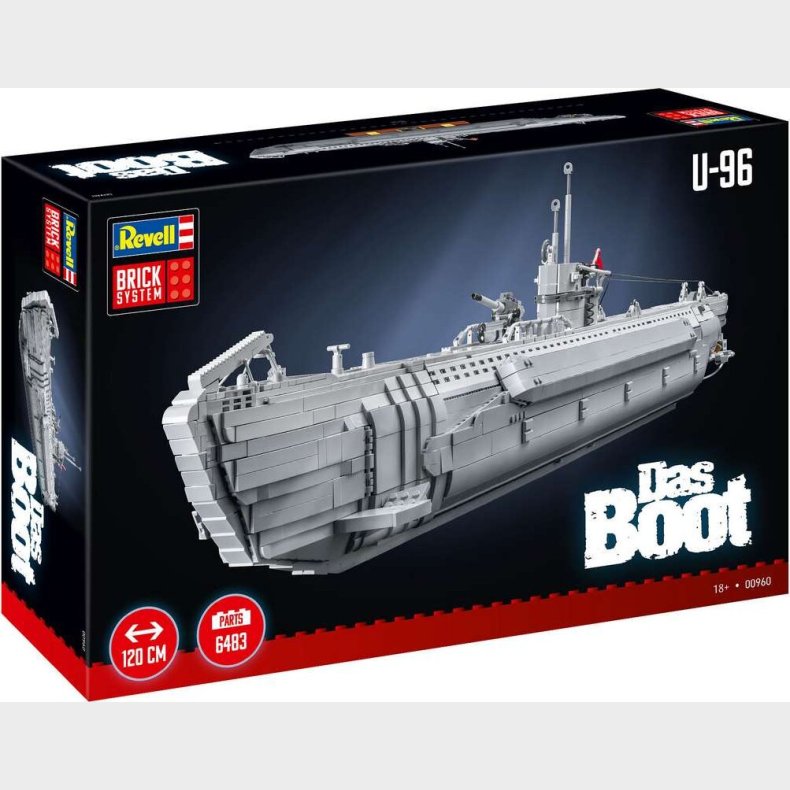Revell - Das Boot U-69 Submarine Brick System - 1:56 - 00960