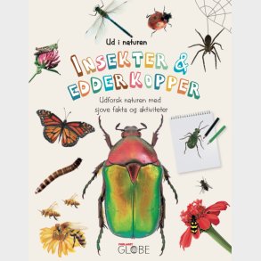 Forlaget Globe | Ud i naturen - Insekter og edderkopper