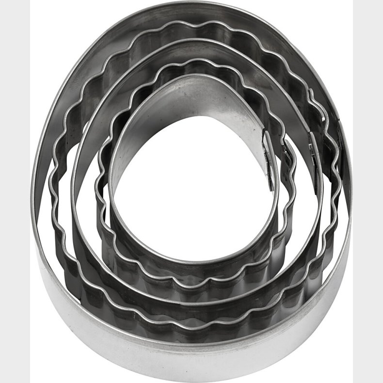 Udstiksforme - �g - H 8 Cm - 5 Stk