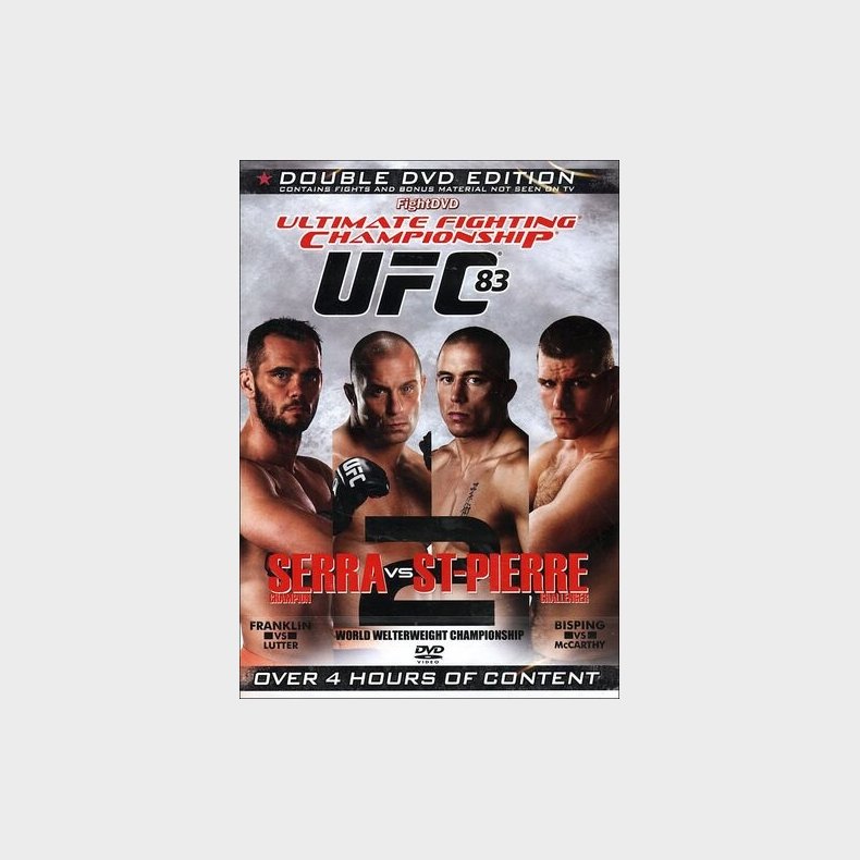 Ufc 83: Serra Vs St-pierre 2 - DVD - Film