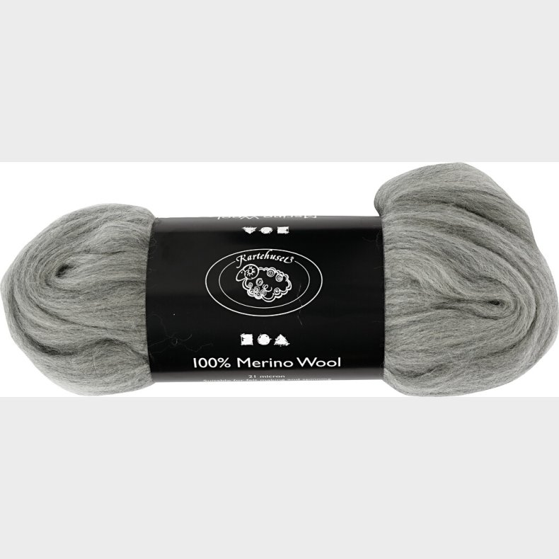 Merino Uld Garn - Tykkelse 21 My - Gr - 100 G