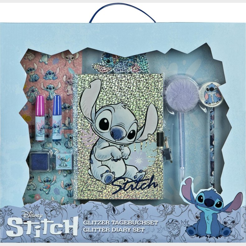 Undercover - Lilo & Stitch Glitter Dagbog St