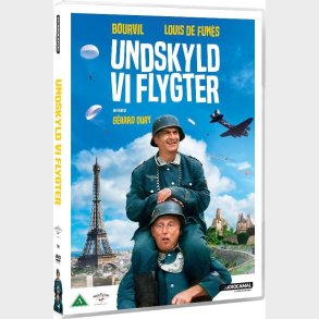 Undskyld Vi Flygter - DVD - Film